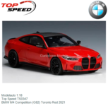 Modelauto 1:18 | Top Speed TS0347 | BMW M4 Competition (G82) Toronto Red 2021 Modelauto 1:18 | Top Speed TS0347 | BMW M4 Competition (G82) Toronto Red 2021
