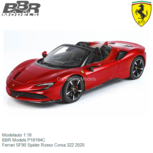 Modelauto 1:18 | BBR Models P18194C | Ferrari SF90 Spider Rosso Corsa 322 2020 Modelauto 1:18 | BBR Models P18194C | Ferrari SF90 Spider Rosso Corsa 322 2020