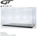 Vitrine 1:18 | GT Spirit B010 | Display Case Black / Transparent Vitrine 1:18 | GT Spirit B010 | Display Case Black / Transparent