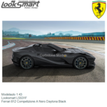 Modelauto 1:43 | Looksmart LS531F | Ferrari 812 Competizione A Nero Daytona Black Modelauto 1:43 | Looksmart LS531F | Ferrari 812 Competizione A Nero Daytona Black