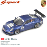 Modelauto 1:43 | Spark S4186 | Porsche 911 GT3 Cup 2013 2