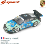 Modelauto 1:43 | Spark SF069 | Porsche 997 GT3 Cup 2010 #24 Modelauto 1:43 | Spark SF069 | Porsche 997 GT3 Cup 2010 #24
