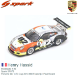 Modelauto 1:43 | Spark SF073 | Porsche 997 GT3 Cup 2013 #88 Frankrijk / Paul Ricard Modelauto 1:43 | Spark SF073 | Porsche 997 GT3 Cup 2013 #88 Frankrijk / Paul Ricard