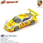 Modelauto 1:43 | Spark SA066 | Porsche 911 GT3 Cup | LKM Racing Team 2014 #1 Asia Modelauto 1:43 | Spark SA066 | Porsche 911 GT3 Cup | LKM Racing Team 2014 #1 Asia