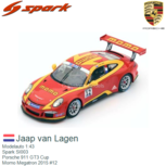 Modelauto 1:43 | Spark SI003 | Porsche 911 GT3 Cup | Momo Megatron 2015 #12 Modelauto 1:43 | Spark SI003 | Porsche 911 GT3 Cup | Momo Megatron 2015 #12