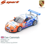 Modelauto 1:43 | Spark UK001 | Porsche Carrera Cup 2016 #1 Modelauto 1:43 | Spark UK001 | Porsche Carrera Cup 2016 #1