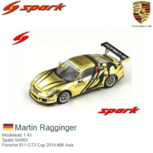 Modelauto 1:43 | Spark SA063 | Porsche 911 GT3 Cup 2014 #86 Asia Modelauto 1:43 | Spark SA063 | Porsche 911 GT3 Cup 2014 #86 Asia