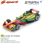 Modelauto 1:43 | Spark 43FE03 | Spark RT Dallara SRT 01E | ABT Schaeffler Audi Sport 2016 #11 Modelauto 1:43 | Spark 43FE03 | Spark RT Dallara SRT 01E | ABT Schaeffler Audi Sport 2016 #11