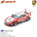 Modelauto 1:43 | Spark AS023 | Porsche 911 GT3 Cup | Wall Racing 2017 #38 Australia Modelauto 1:43 | Spark AS023 | Porsche 911 GT3 Cup | Wall Racing 2017 #38 Australia