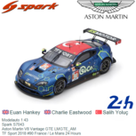 Modelauto 1:43 | Spark S7043 | Aston Martin V8 Vantage GTE LMGTE_AM | TF Sport 2018 #90 France / Le Mans 24 Hours Modelauto 1:43 | Spark S7043 | Aston Martin V8 Vantage GTE LMGTE_AM | TF Sport 2018 #90 France / Le Mans 24 Hours