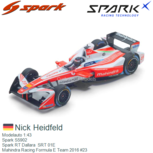 Modelauto 1:43 | Spark S5902 | Spark RT Dallara SRT 01E | Mahindra Racing Formula E Team 2016 #23 Modelauto 1:43 | Spark S5902 | Spark RT Dallara SRT 01E | Mahindra Racing Formula E Team 2016 #23