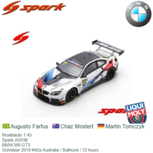 Modelauto 1:43 | Spark AS036 | BMW M6 GT3 | Schnitzer 2019 #42a Australia / Bathurst / 12 hours Modelauto 1:43 | Spark AS036 | BMW M6 GT3 | Schnitzer 2019 #42a Australia / Bathurst / 12 hours