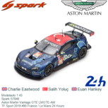 Modelauto 1:43 | Spark S7948 | Aston Martin Vantage GTE LMGTE-AM | TF Sport 2019 #90 France / Le Mans 24 Hours Modelauto 1:43 | Spark S7948 | Aston Martin Vantage GTE LMGTE-AM | TF Sport 2019 #90 France / Le Mans 24 Hours