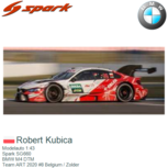 Modelauto 1:43 | Spark SG660 | BMW M4 DTM | Team ART 2020 #8 Belgium / Zolder Modelauto 1:43 | Spark SG660 | BMW M4 DTM | Team ART 2020 #8 Belgium / Zolder