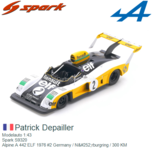 Modelauto 1:43 | Spark S9320 | Alpine A 442 ELF 1976 #2 Germany / Nürburgring / 300 KM Modelauto 1:43 | Spark S9320 | Alpine A 442 ELF 1976 #2 Germany / Nürburgring / 300 KM