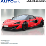 Modelauto 1:18 | Autoart 76085 | McLaren 600LT Vulcano Red Modelauto 1:18 | Autoart 76085 | McLaren 600LT Vulcano Red