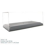 Vitrine 1:18 | Exclusiv Cars 0018A | Vitrine L29.7 x B14.7 x H9 Zwart Vitrine 1:18 | Exclusiv Cars 0018A | Vitrine L29.7 x B14.7 x H9 Zwart