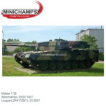 Militair 1:35 | Minichamps 350011007 | Leopard 2A4 PZBTL.33 2007 Militair 1:35 | Minichamps 350011007 | Leopard 2A4 PZBTL.33 2007