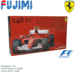 Modelauto 1:20 | Fujimi Mokei FU 09046 | Ferrari 248 F1 2006 Modelauto 1:20 | Fujimi Mokei FU 09046 | Ferrari 248 F1 2006