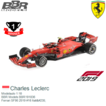 Modelauto 1:18 | BBR Models BBR191836 | Ferrari SF90 2019 #16 Italië Modelauto 1:18 | BBR Models BBR191836 | Ferrari SF90 2019 #16 Italië