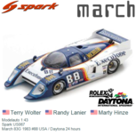 Modelauto 1:43 | Spark US067 | March 83G 1983 #88 USA / Daytona 24 hours Modelauto 1:43 | Spark US067 | March 83G 1983 #88 USA / Daytona 24 hours