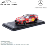 Modelauto 1:43 | Almost Real 420715 | Mercedes Benz AMG GT-R Rote Sau 2017 #50 Modelauto 1:43 | Almost Real 420715 | Mercedes Benz AMG GT-R Rote Sau 2017 #50