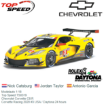 Modelauto 1:18 | Top Speed TS0319 | Chevrolet Corvette C8.R | Corvette Racing 2020 #3 USA / Daytona 24 hours Modelauto 1:18 | Top Speed TS0319 | Chevrolet Corvette C8.R | Corvette Racing 2020 #3 USA / Daytona 24 hours