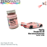 | Zero Paints ZP-1148 | Airbrush Paint 60ml Pink Pig | Zero Paints ZP-1148 | Airbrush Paint 60ml Pink Pig