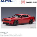 Modelauto 1:18 | Autoart 71741 | Dodge Challenger R/T Scat Pack TorRed 2018 Modelauto 1:18 | Autoart 71741 | Dodge Challenger R/T Scat Pack TorRed 2018