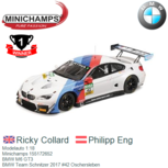 Modelauto 1:18 | Minichamps 155172652 | BMW M6 GT3 | BMW Team Schnitzer 2017 #42 Oschersleben Modelauto 1:18 | Minichamps 155172652 | BMW M6 GT3 | BMW Team Schnitzer 2017 #42 Oschersleben