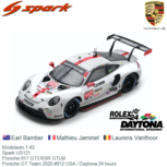 Modelauto 1:43 | Spark US121 | Porsche 911 GT3 RSR GTLM | Porsche GT Team 2020 #912 USA / Daytona 24 hours Modelauto 1:43 | Spark US121 | Porsche 911 GT3 RSR GTLM | Porsche GT Team 2020 #912 USA / Daytona 24 hours
