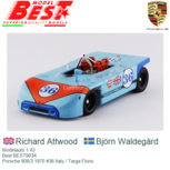 Modelauto 1:43 | Best BEST9034 | Porsche 908/3 1970 #36 Italy / Targa Florio Modelauto 1:43 | Best BEST9034 | Porsche 908/3 1970 #36 Italy / Targa Florio