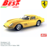 Modelauto 1:43 | Best BEST9002 | Ferrari 275 GTB-4 Yellow 1966 Modelauto 1:43 | Best BEST9002 | Ferrari 275 GTB-4 Yellow 1966