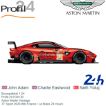 Bouwpakket 1:24 | Profil 24 P24130 | Aston Martin Vantage | TF Sport 2020 #90 France / Le Mans 24 Hours Bouwpakket 1:24 | Profil 24 P24130 | Aston Martin Vantage | TF Sport 2020 #90 France / Le Mans 24 Hours