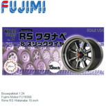 Bouwpakket 1:24 | Fujimi Mokei FU19356 | Rims RS Watanabe 15-inch Bouwpakket 1:24 | Fujimi Mokei FU19356 | Rims RS Watanabe 15-inch