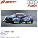 Modelauto 1:43 | Spark SG651 | Audi RS 5 | Audi Sport Team Abt Sportsline 2020 #4 Modelauto 1:43 | Spark SG651 | Audi RS 5 | Audi Sport Team Abt Sportsline 2020 #4