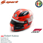 Modelauto 1:8 | Spark HSP061 | Alfa Romeo Helm | Alfa Romeo F1 2020 Modelauto 1:8 | Spark HSP061 | Alfa Romeo Helm | Alfa Romeo F1 2020