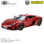 Modelauto 1:18 | Top Marques Collectibles TOP52B | Noble M600 Rood 2011 Modelauto 1:18 | Top Marques Collectibles TOP52B | Noble M600 Rood 2011