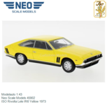 Modelauto 1:43 | Neo Scale Models 45902 | ISO Rivolta Lele IR6 Yellow 1973 Modelauto 1:43 | Neo Scale Models 45902 | ISO Rivolta Lele IR6 Yellow 1973