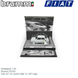 Modelauto 1:43 | Brumm S2103 | Fiat 127 1A Centro Stile To 1971 Italy Modelauto 1:43 | Brumm S2103 | Fiat 127 1A Centro Stile To 1971 Italy