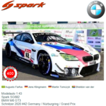 Modelauto 1:43 | Spark SG682 | BMW M6 GT3 | Schnitzer 2020 #42 Germany / Nürburgring / Grand Prix Modelauto 1:43 | Spark SG682 | BMW M6 GT3 | Schnitzer 2020 #42 Germany / Nürburgring / Grand Prix
