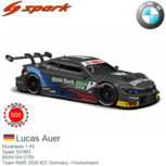 Modelauto 1:43 | Spark SG663 | BMW M4 DTM | Team RMR 2020 #22 Germany / Hockenheim Modelauto 1:43 | Spark SG663 | BMW M4 DTM | Team RMR 2020 #22 Germany / Hockenheim