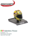 Modelauto 1:10 | Minichamps 315150046 | Helm AGV 2015 #46 Modelauto 1:10 | Minichamps 315150046 | Helm AGV 2015 #46