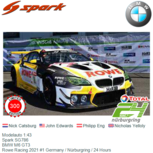 Modelauto 1:43 | Spark SG786 | BMW M6 GT3 | Rowe Racing 2021 #1 Germany / Nürburgring / 24 Hours Modelauto 1:43 | Spark SG786 | BMW M6 GT3 | Rowe Racing 2021 #1 Germany / Nürburgring / 24 Hours