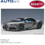 Modelauto 1:18 | Autoart 70998 | Bugatti Chiron Sport Jet Grey 2019 Modelauto 1:18 | Autoart 70998 | Bugatti Chiron Sport Jet Grey 2019