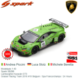 Modelauto 1:43 | Spark SB286 | Lamborghini Huracán GT3 | Grasser Racing Team 2016 #19 Belgium / Spa-Francorchamps / 24 Hours Modelauto 1:43 | Spark SB286 | Lamborghini Huracán GT3 | Grasser Racing Team 2016 #19 Belgium / Spa-Francorchamps / 24 Hours