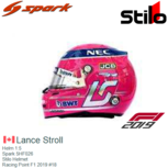 Helm 1:5 | Spark 5HF026 | Stilo Helmet | Racing Point F1 2019 #18 Helm 1:5 | Spark 5HF026 | Stilo Helmet | Racing Point F1 2019 #18