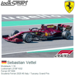 Modelauto 1:18 | Looksmart LS18F1032 | Ferrari SF1000 | Scuderia Ferrari 2020 #5 Italy / Tuscany Grand Prix Modelauto 1:18 | Looksmart LS18F1032 | Ferrari SF1000 | Scuderia Ferrari 2020 #5 Italy / Tuscany Grand Prix