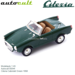 Modelauto 1:43 | Autocult 05044 | Citeria Cabriolet Green 1958 Modelauto 1:43 | Autocult 05044 | Citeria Cabriolet Green 1958