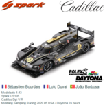 Modelauto 1:43 | Spark US105 | Cadillac Dpi-V.R | Mustang Sampling Racing 2020 #5 USA / Daytona 24 hours Modelauto 1:43 | Spark US105 | Cadillac Dpi-V.R | Mustang Sampling Racing 2020 #5 USA / Daytona 24 hours